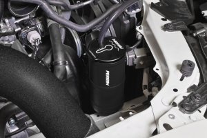 Subaru WRX Coolant Overflow Tank - Perrin Performance - CNC-machined - Black - `02-`25 Subaru WRX Coolant Overflow Tank - Perrin Performance - CNC-machined - Black - `02-`25